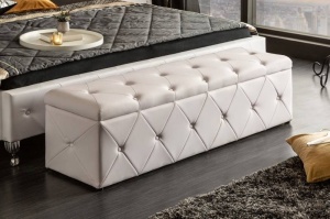 BANCHETA 140CM, EXTRAVAGANCIA ALBA, COD 40136,STIL MODERN