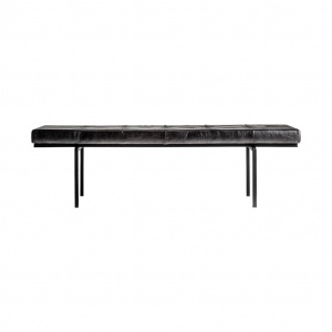BANCUTA FARGO REF. 29212, DIN METAL SI PIELE, STIL VINTAGE, VIC
