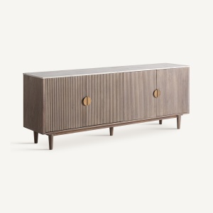 BUFET EXCLUSIVIST ZERF 200CM, LEMN SI MARMURA, STIL CONTEMPORAN, VICAL HOME