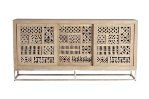 BUFET LIVING, ARTIM 1205, DIN LEMN DE MANGO, SCULPTAT MANUAL, ARTIM GROUP SELECTION - Img 2