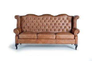 CANAPEA 1195, MARO, DIN PIELE NATURALA, STIL CHESTERFIELD G&C - Img 3