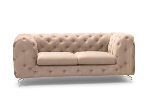 CANAPEA CHESTERFIELD 178CM, LIVERPOOL 2 LOCURI, DIN STOFA, DIVERSE NUANTE, DE CALITATE SUPERIOARA
