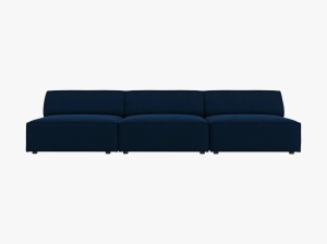 CANAPEA JODIE, 3 LOCURI, 240 CM, DIVERSE CULORI SI MATERIALE, DESIGN DEOSEBIT - Img 7