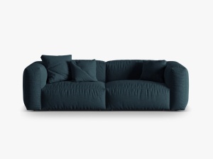 CANAPEA MARTINA, 3 LOCURI, 240 CM, DIVERSE CULORI SI MATERIALE, DESIGN DEOSEBIT - Img 7