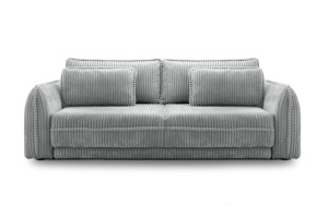 CANAPEA NOA GRI GRUPA III, CONFECTIONATA DIN METAL, SPUMA POLIURETANICA SI TEXTIL, STIL MODERN