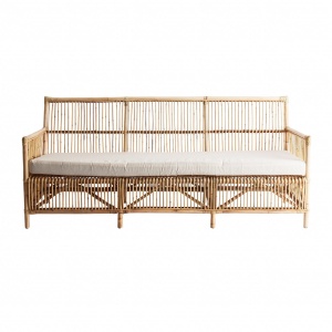 CANAPEA SOFA LAYNA REF. 27490, CULOARE NATURALA, STIL CLASIC, DIN RATAN, VIC