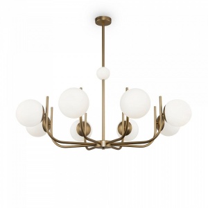 CANDELABRU RENDEZ VOUS MOD109PL-08BS, DIN METAL SI STICLA, STIL MODERN, MAYTONI