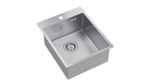 CHIUVETA BUCATARIE REA RUSSEL 90, NICHEL PERIAT, DIN INOX, CALITATE SUPERIOARA