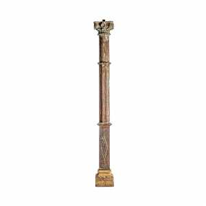COLOANA 28615, DIN LEMN MASIV DE TEC, STIL CLASIC, VIC