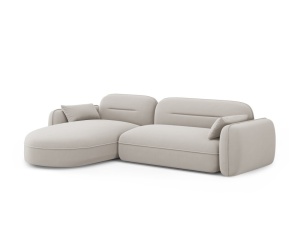 COLTAR ELEGANT 4 LOCURI, SYDNEY, BEIGE DESCHIS, STANGA, MATERIAL CATIFEA, ARTIM GROUP SELECTION - Img 4