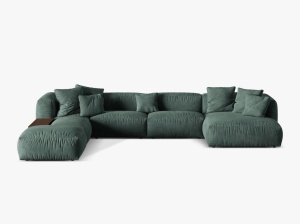 COLTAR MARTINA STANGA, 4+ LOCURI, 406 CM, DIVERSE CULORI SI MATERIALE, DESIGN DEOSEBIT - Img 12