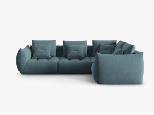 COLTAR MODULAR BLOOM DREAPTA, 4 LOCURI, 316 CM, DIVERSE CULORI SI MATERIALE, DESIGN DEOSEBIT - Img 9