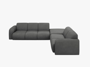 COLTAR MOLINO, DREAPTA, 6 LOCURI, 315 CM, DIVERSE CULORI SI MATERIALE, DESIGN DEOSEBIT