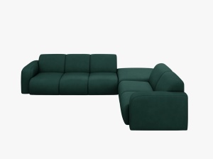 COLTAR MOLINO, DREAPTA, 6 LOCURI, 315 CM, DIVERSE CULORI SI MATERIALE, DESIGN DEOSEBIT - Img 7