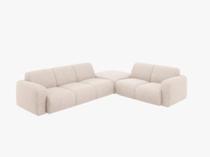 COLTAR MOLINO, DREAPTA, 6 LOCURI, 315 CM, DIVERSE CULORI SI MATERIALE, DESIGN DEOSEBIT - Img 17