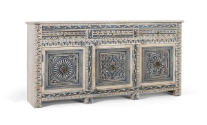 COMODA ELEGANTA 190CM, 2146, LEMN DE MANGO, REALIZATA MANUAL, ARTIM GROUP SELECTION - Img 3