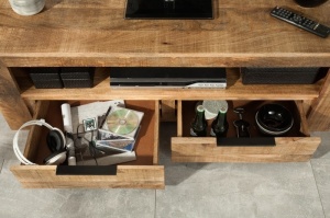 COMODA TV 130CM, IRON CRAFT, LEMN MASIV DE MANGO, DESIGN INDUSTRIAL, ARTIM GROUP SELECTION - Img 3