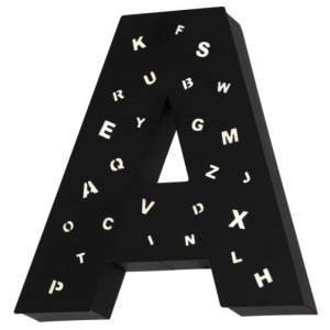 DECORATIUNE LUMINOASA LETTER A 797S/1/D/A STIL MODERN ALDEX
