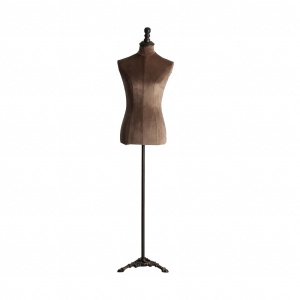 DECORATIUNE MANECHIN OREAS REF. 27267, DIN LEMN MASIV SI CATIFEA, STIL MODERN, VIC