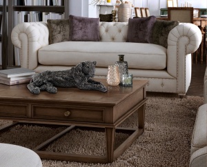 FIGURINA DECORATIVA LEONA, 64x22 CM, DIN POLIRASINA, COD 946481 STIL MODERN