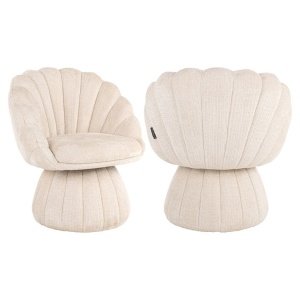 FOTOLIU BLOSSOM CHENILLE BEIGE NIAGARA 902, S4777, CONFECTIONAT DIN 100% POLIESTER,PLACAJ, METAL SI SPUMA, STIL MODERN