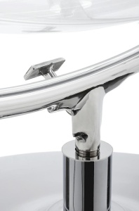 FOTOLIU EXCLUSIVIST BUBBLE STAND 2, ALB/TRANSPARENT/CROM, DIN ACRIL SI PIELE ECOLOGICA, STIL MODERN, B2 - Img 6