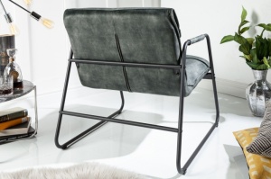 FOTOLIU STIL RETRO, MUSTANG, DIN METAL SI CATIFEA GRI/VERDE, COD 40760 - Img 2