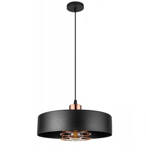 Lampă suspendată APP1246-1CP Black/Rose gold - Img 2