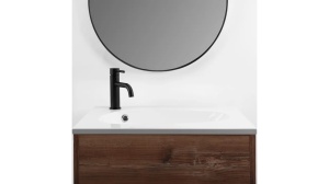 LAVOAR REA INCASTRAT SELENA, 61 CM, ALB, DIN CONGLOMERAT, CALITATE SUPERIOARA - Img 3
