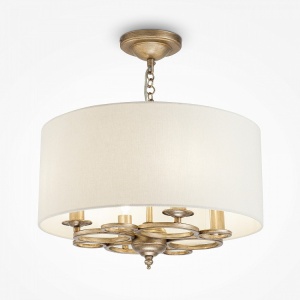 LUSTRA ANNA H007PL-04G , DIN METAL SI TEXTIL, STIL MODERN, MAYTONI - Img 2