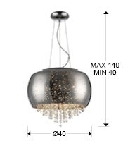 LUSTRA CAELUM 618436 DESIGN MODERN SCHULLER - Img 2