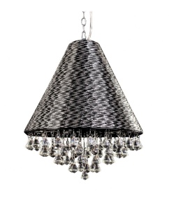 LUSTRA MODERNA IMAGIO W5 DIN CRISTAL SI METAL DESIGN DEOSEBIT - Img 5