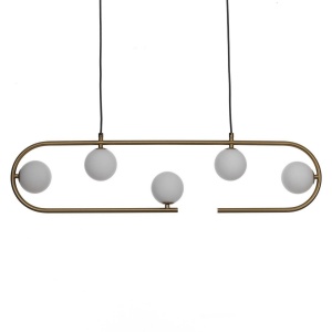 LUSTRA MODERNA, SHOW, COD 5089, STIL MODERN, REALIZAT DIN METAL SI STICLA