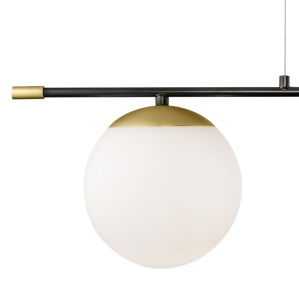 LUSTRA NOSTALGIA MOD048PL-02G , DIN METAL SI STICLA, STIL CLASIC, MAYTONI - Img 2