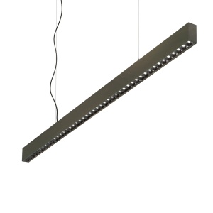 LUSTRA OFFICE SP 4000K, NEGRU, DIN ALUMINIU, STIL MODERN