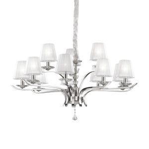 LUSTRA PEGASO SP12, CROM, DIN METAL, STIL CLASIC
