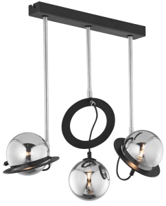 LUSTRA PLANET 1895, DIN METAL SI STICLA, STIL VINTAGE, JUPITER