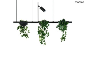 LUSTRA PLANT LINE NEAGRA, CONFECTIONATA DIN OTEL, STIL MODERN
