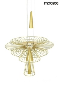 LUSTRA SESTO GOLD, CONFECTIONATA DIN METAL, STIL MODERN