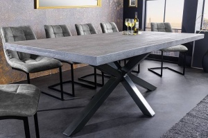 MASA DE SUFRAGERIE 200CM, GALAXIE, LEMN MANGO SI METAL, MODEL DEOSEBIT, ARTIM GROUP SELECTION