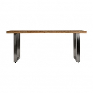 MASA DINING ARKON REF. 23887, DIN METAL SI LEMN MASIV DE MANGO, STIL VINTAGE, VIC