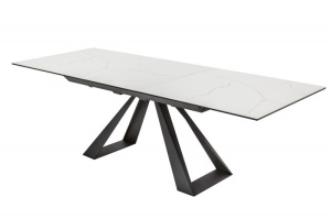 MASA DINING, CONCORD 180/230CM, DIN CERAMICA, STICLA SI METAL, ASPECT MARMURA, ARTIM GROUP SELECTION - Img 6