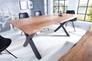 MASA DINING DIN LEMN MASIV MAMMUT 38351 - DESIGN VINTAGE/INDUSTRIAL