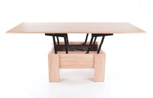 MASA EXTENSIBILA OLA STEJAR LANCELOT/ALB STIL MODERN - Img 2