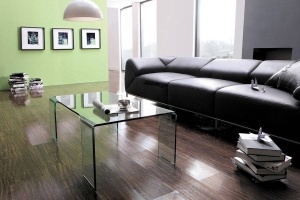 MASUTA DE CAFEA GUSTO, DIN STICLA, TRANSPARENTA, STIL MODERN, B2