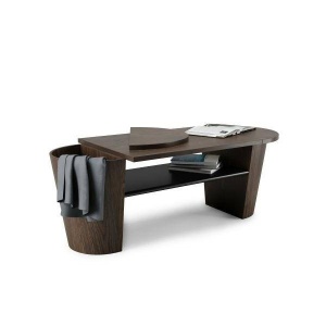 MASUTA DE CAFEA WOODROW, NUC, DIN LEMN, STIL INDUSTRIAL, B2 - Img 2