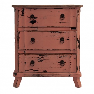 NOPTIERA KIATO REF. 23740, DIN LEMN MASIV DE PIN RECICLAT, STIL VINTAGE, VIC
