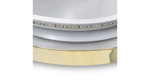 OGLINDA BAIE REA MMJ, CU LED, 60CM, AURIU, DIN STICLA, CALITATE SUPERIOARA - Img 7