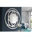 OGLINDA DECORATIVA AROS, 120 CM, DIN STICLA SI MDF, STIL MODERN - Img 3