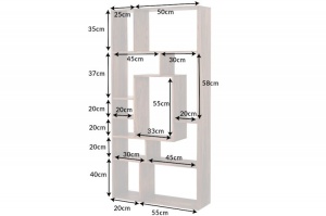 ORGANIZATOR 180CM, DIN LEMN MASIV, DESIGN VINTAGE, ARTIM GROUP SELECTION - Img 7
